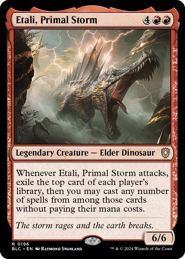 Etali, Primal Storm [Bloomburrow Commander] | Exor Games New Glasgow