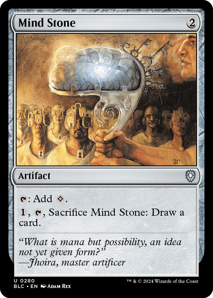 Mind Stone [Bloomburrow Commander] | Exor Games New Glasgow