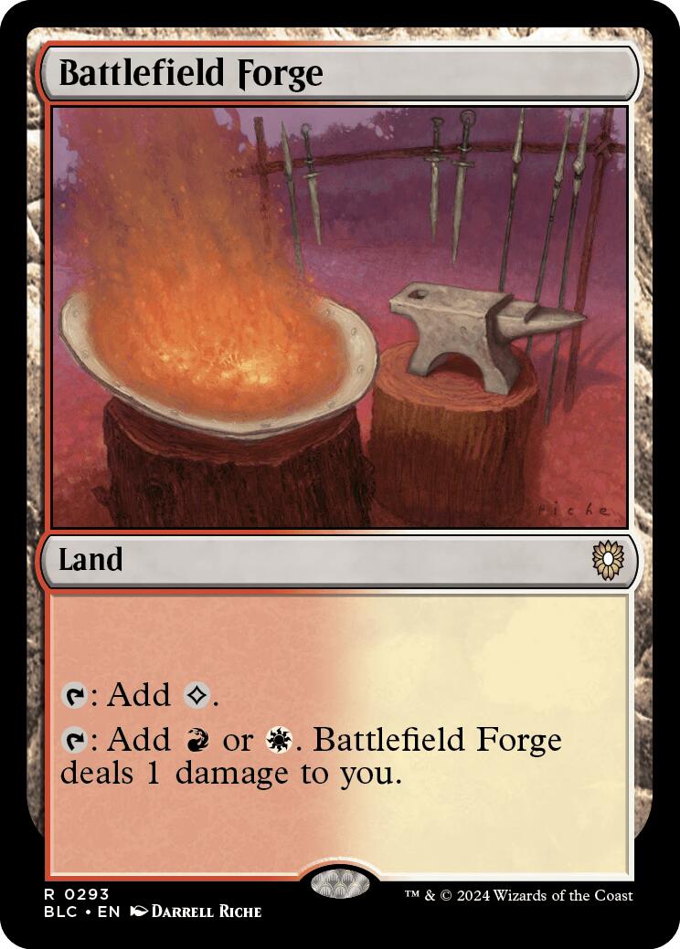 Battlefield Forge [Bloomburrow Commander] | Exor Games New Glasgow