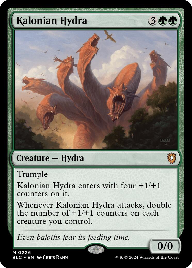 Kalonian Hydra [Bloomburrow Commander] | Exor Games New Glasgow