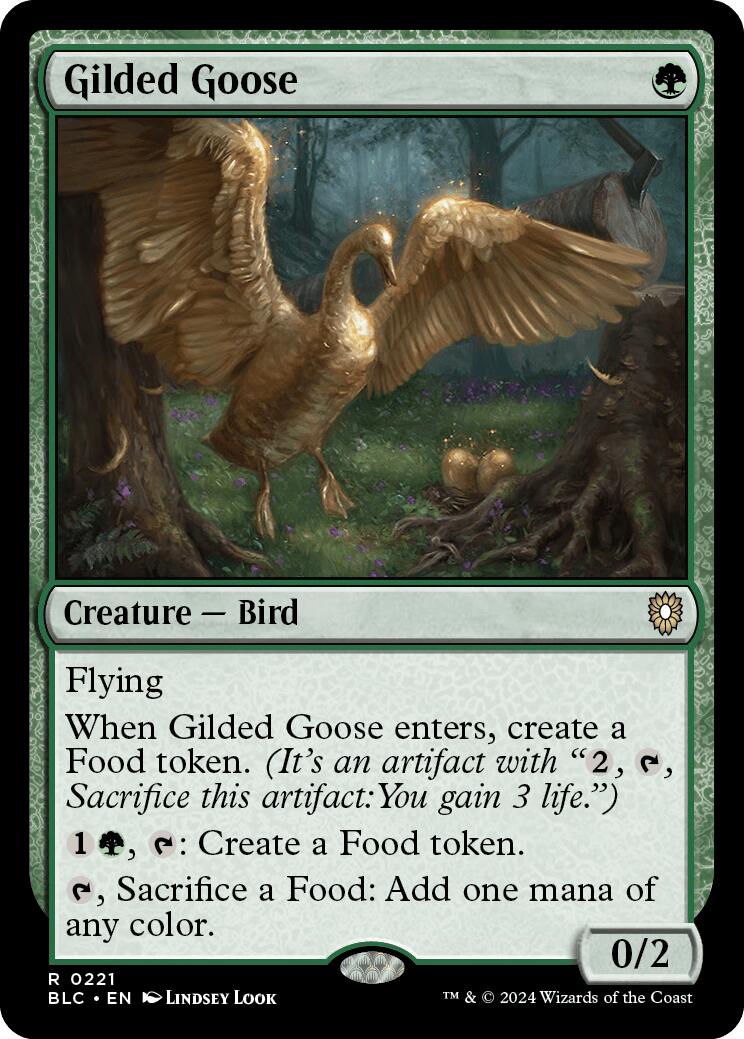 Gilded Goose [Bloomburrow Commander] | Exor Games New Glasgow