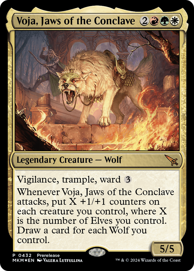 Voja, Jaws of the Conclave [Murders at Karlov Manor Prerelease Promos] | Exor Games New Glasgow