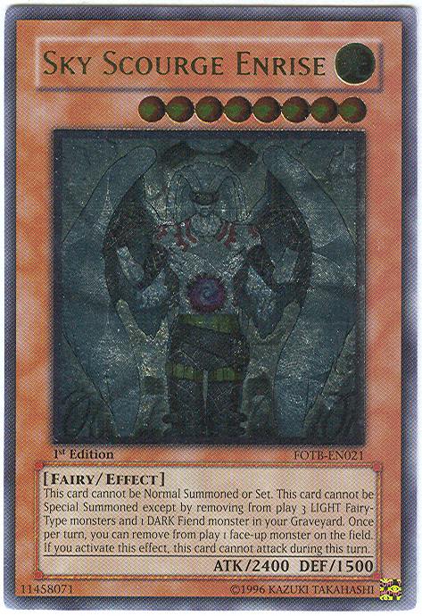 Sky Scourge Enrise [FOTB-EN021] Ultimate Rare | Exor Games New Glasgow
