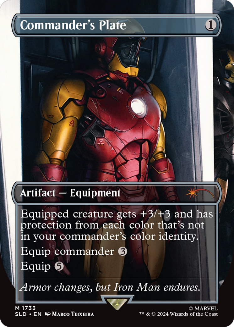 Commander's Plate (1733) [Secret Lair Drop Series] | Exor Games New Glasgow