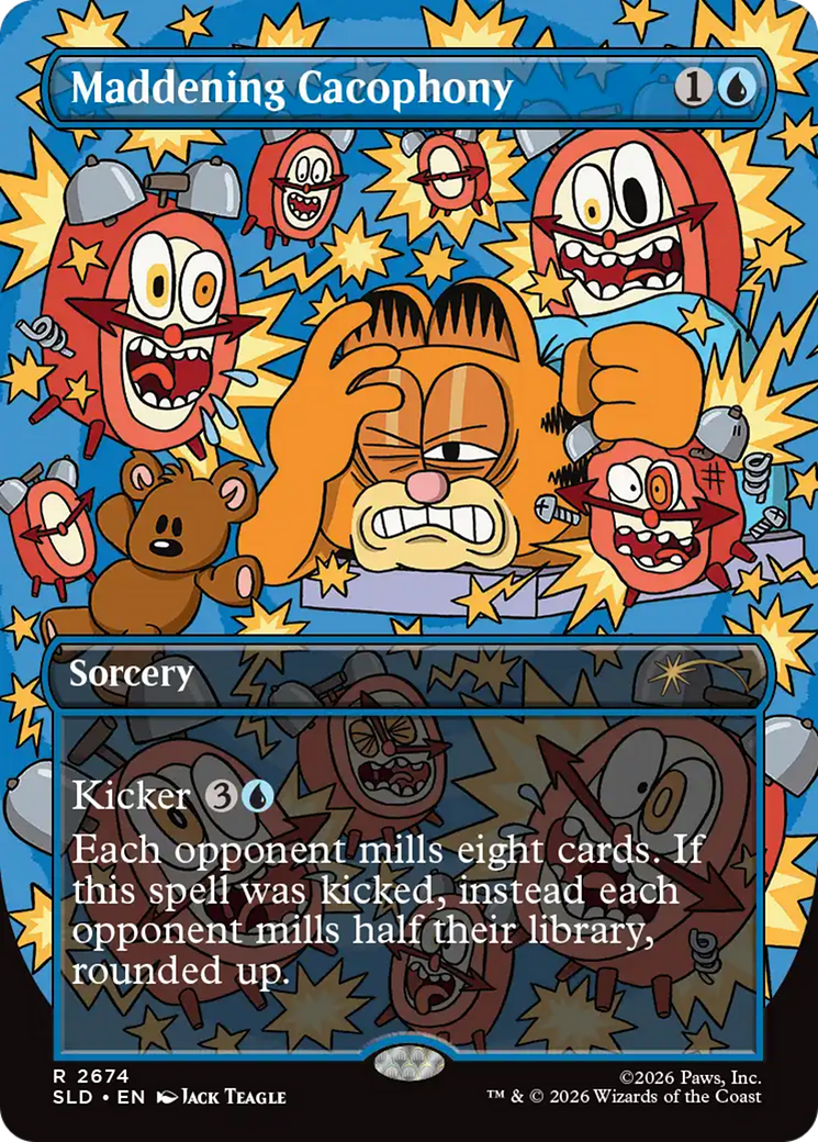 Maddening Cacophony (2674) [Secret Lair Drop Series] | Exor Games New Glasgow