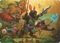 Valley Questcaller Art Card [Bloomburrow Art Series] | Exor Games New Glasgow