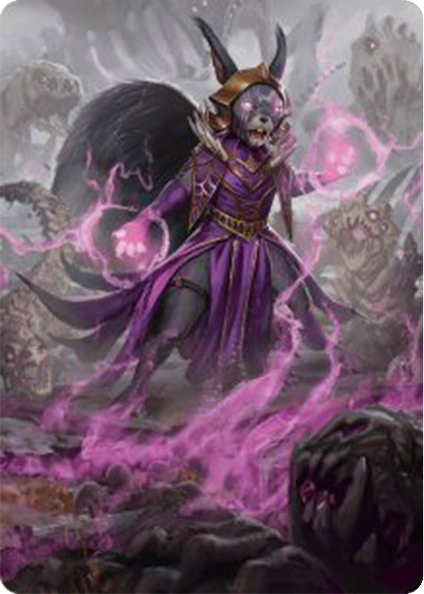 Liliana of the Dark Realms Art Card [Bloomburrow Art Series] | Exor Games New Glasgow