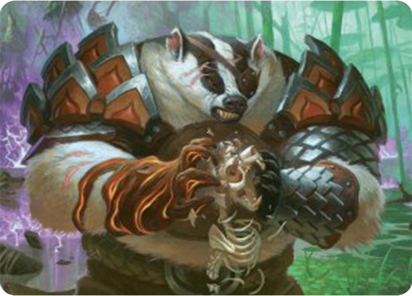 Hugs, Grisly Guardian Art Card [Bloomburrow Art Series] | Exor Games New Glasgow