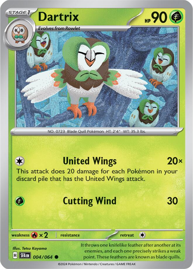 Dartrix (004/064) [Scarlet & Violet: Shrouded Fable] | Exor Games New Glasgow