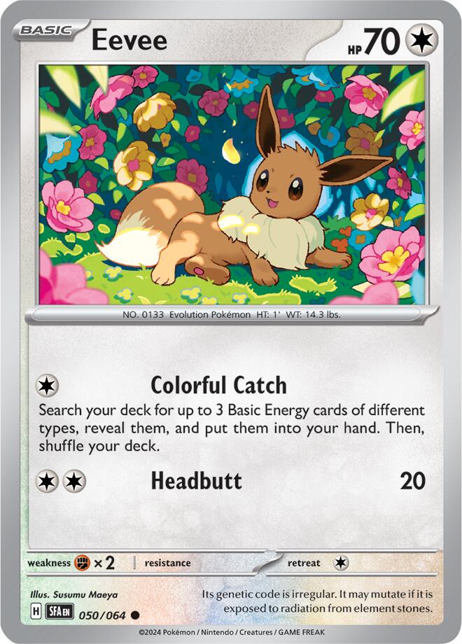 Eevee (050/064) [Scarlet & Violet: Shrouded Fable] | Exor Games New Glasgow