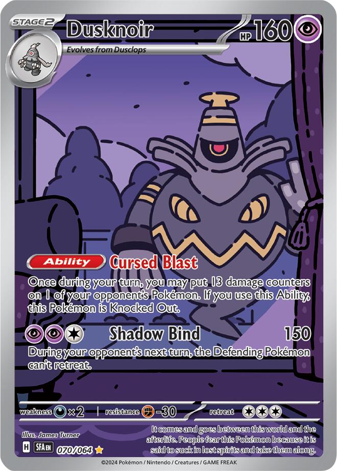 Dusknoir (070/064) [Scarlet & Violet: Shrouded Fable] | Exor Games New Glasgow