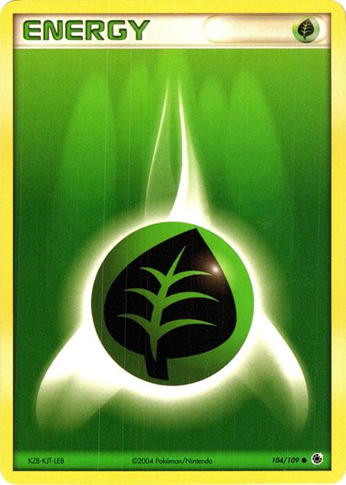 Grass Energy (104/109) (Theme Deck Exclusive) [EX: Ruby & Sapphire] | Exor Games New Glasgow