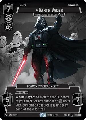 Darth Vader - Commanding the First Legion (002/006) (2024 Convention Exclusive) (002/006) [Miscellaneous] | Exor Games New Glasgow