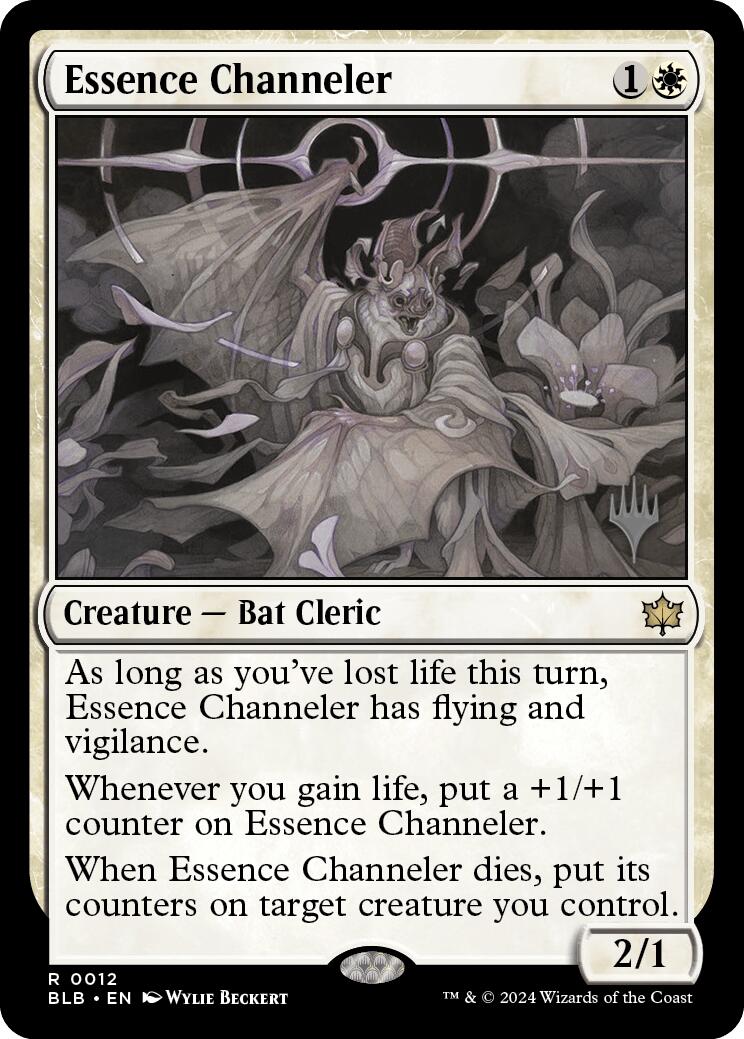 Essence Channeler (Promo Pack) [Bloomburrow Promos] | Exor Games New Glasgow