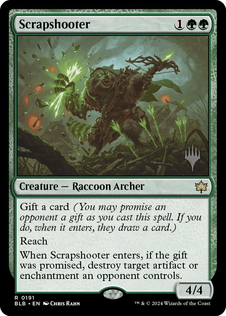 Scrapshooter (Promo Pack) [Bloomburrow Promos] | Exor Games New Glasgow