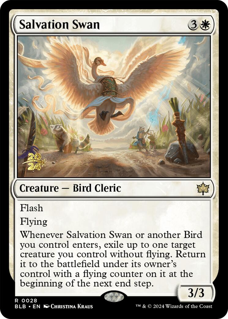 Salvation Swan [Bloomburrow Prerelease Promos] | Exor Games New Glasgow