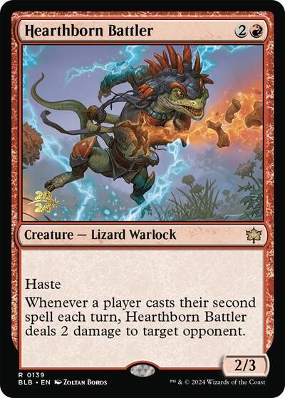 Hearthborn Battler [Bloomburrow Prerelease Promos] | Exor Games New Glasgow