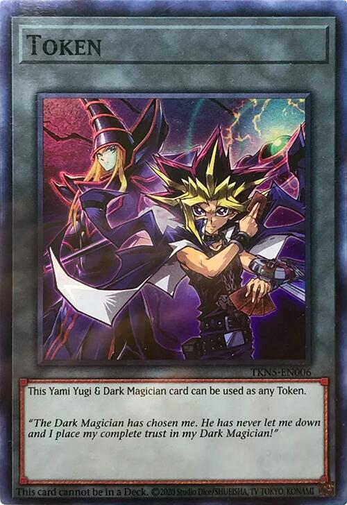 Token: Yami Yugi & Dark Magician [TKN5-EN006] Super Rare | Exor Games New Glasgow