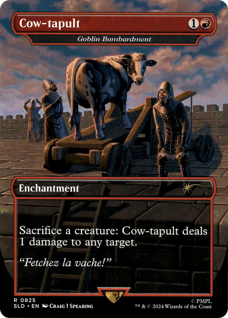 Cow-tapult - Goblin Bombardment [Secret Lair Drop Series] | Exor Games New Glasgow
