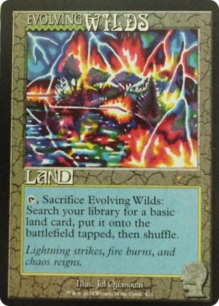 Evolving Wilds (Rainbow Foil) [Secret Lair Drop Series] | Exor Games New Glasgow