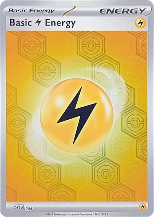 Basic Lightning Energy (004) [Scarlet & Violet: Shrouded Fable] | Exor Games New Glasgow