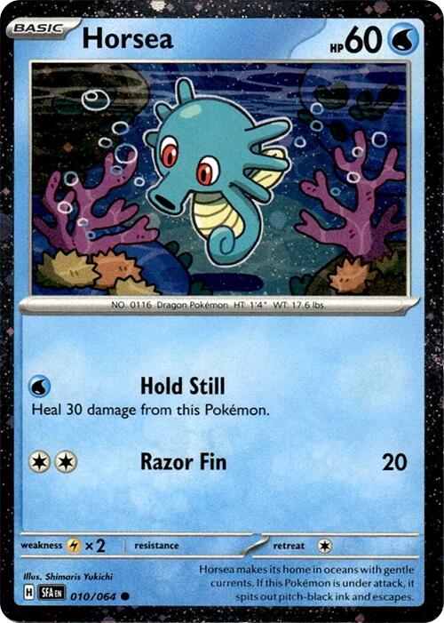 Horsea (010/064) (Cosmos Holo) [Miscellaneous Cards] | Exor Games New Glasgow