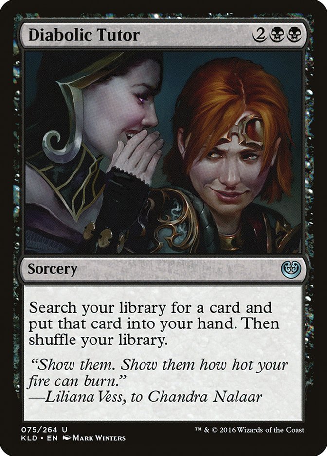 Diabolic Tutor [Kaladesh] | Exor Games New Glasgow