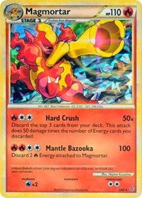 Magmortar (2/95) (Cracked Ice Holo) [HeartGold & SoulSilver: Unleashed] | Exor Games New Glasgow