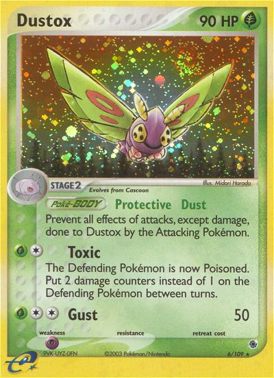 Dustox (6/109) [EX: Ruby & Sapphire] | Exor Games New Glasgow