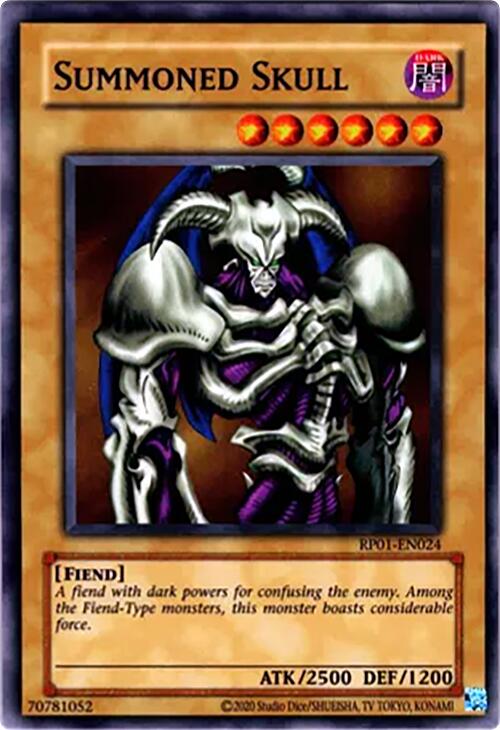 Summoned Skull [RP01-EN024] Super Rare | Exor Games New Glasgow