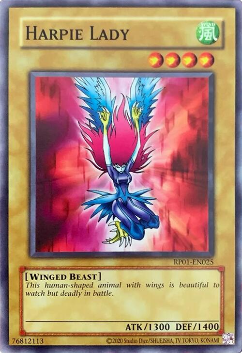 Harpie Lady [RP01-EN025] Common | Exor Games New Glasgow