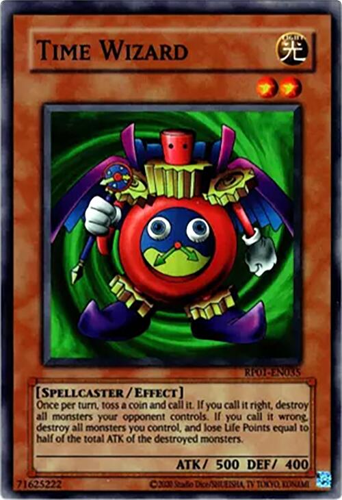 Time Wizard [RP01-EN035] Super Rare | Exor Games New Glasgow