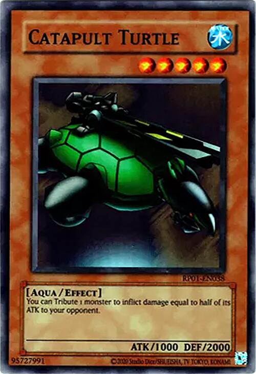 Catapult Turtle [RP01-EN038] Super Rare | Exor Games New Glasgow