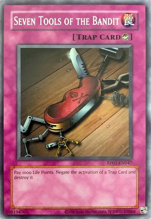 Seven Tools of the Bandit [RP01-EN047] Common | Exor Games New Glasgow