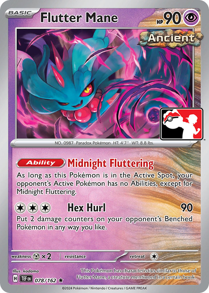 Flutter Mane (078/162) [Prize Pack Series Five] | Exor Games New Glasgow