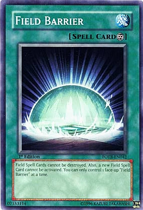 Field Barrier [FOTB-EN042] Common | Exor Games New Glasgow