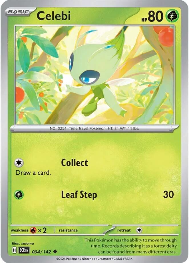 Celebi (004/142) [Scarlet & Violet: Stellar Crown] | Exor Games New Glasgow