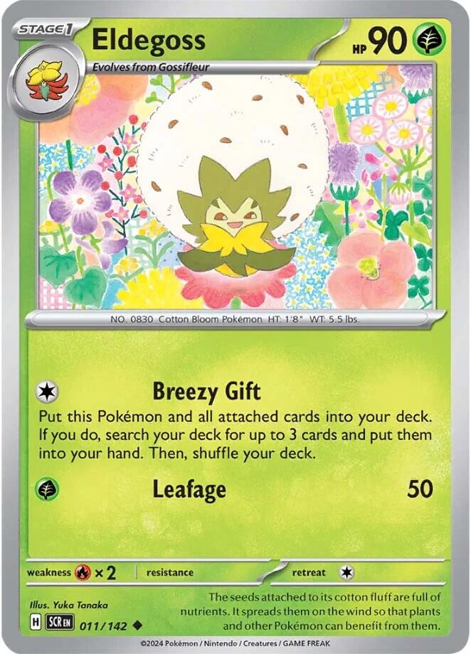 Eldegoss (011/142) [Scarlet & Violet: Stellar Crown] | Exor Games New Glasgow