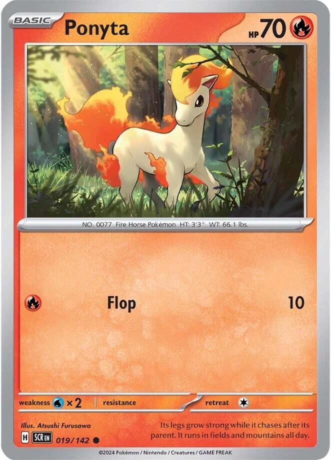 Ponyta (019/142) [Scarlet & Violet: Stellar Crown] | Exor Games New Glasgow