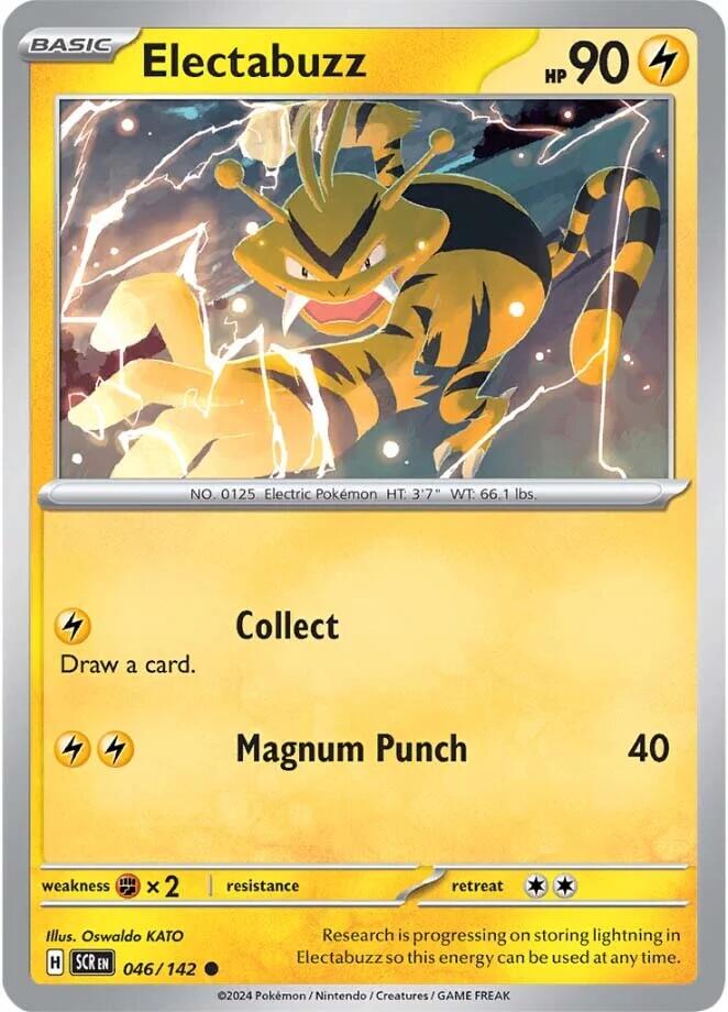 Electabuzz (046/142) [Scarlet & Violet: Stellar Crown] | Exor Games New Glasgow