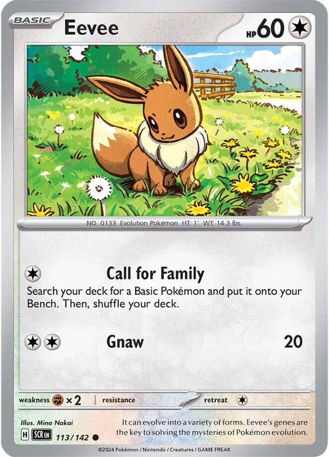 Eevee (113/142) [Scarlet & Violet: Stellar Crown] | Exor Games New Glasgow