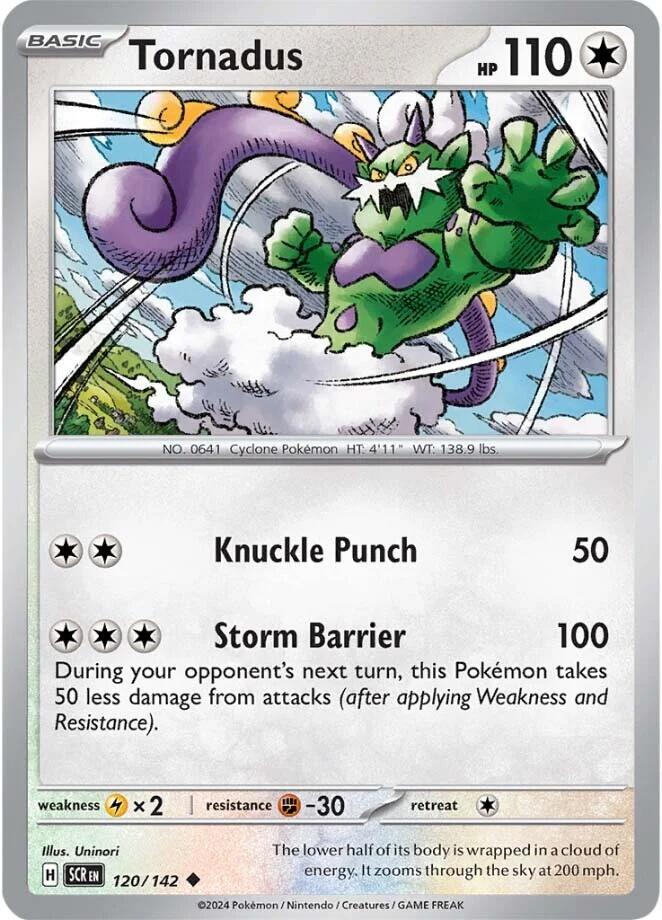 Tornadus (120/142) [Scarlet & Violet: Stellar Crown] | Exor Games New Glasgow