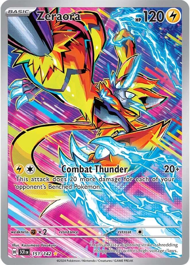 Zeraora (151/142) [Scarlet & Violet: Stellar Crown] | Exor Games New Glasgow