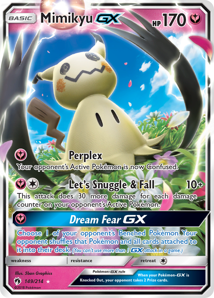 Mimikyu GX (149/214) [Sun & Moon: Lost Thunder] | Exor Games New Glasgow