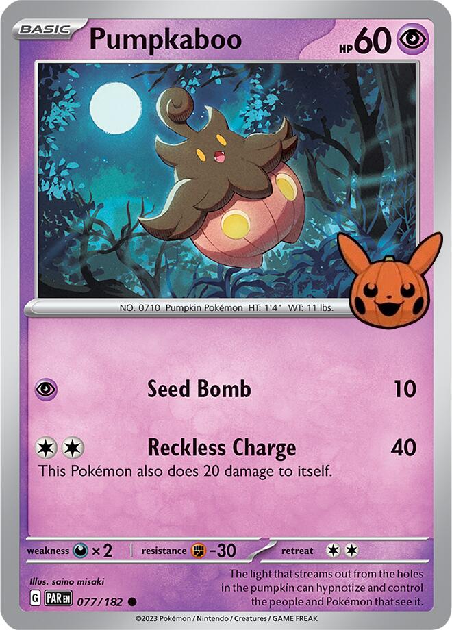 Pumpkaboo (077/182) [Trick or Trade 2024] | Exor Games New Glasgow