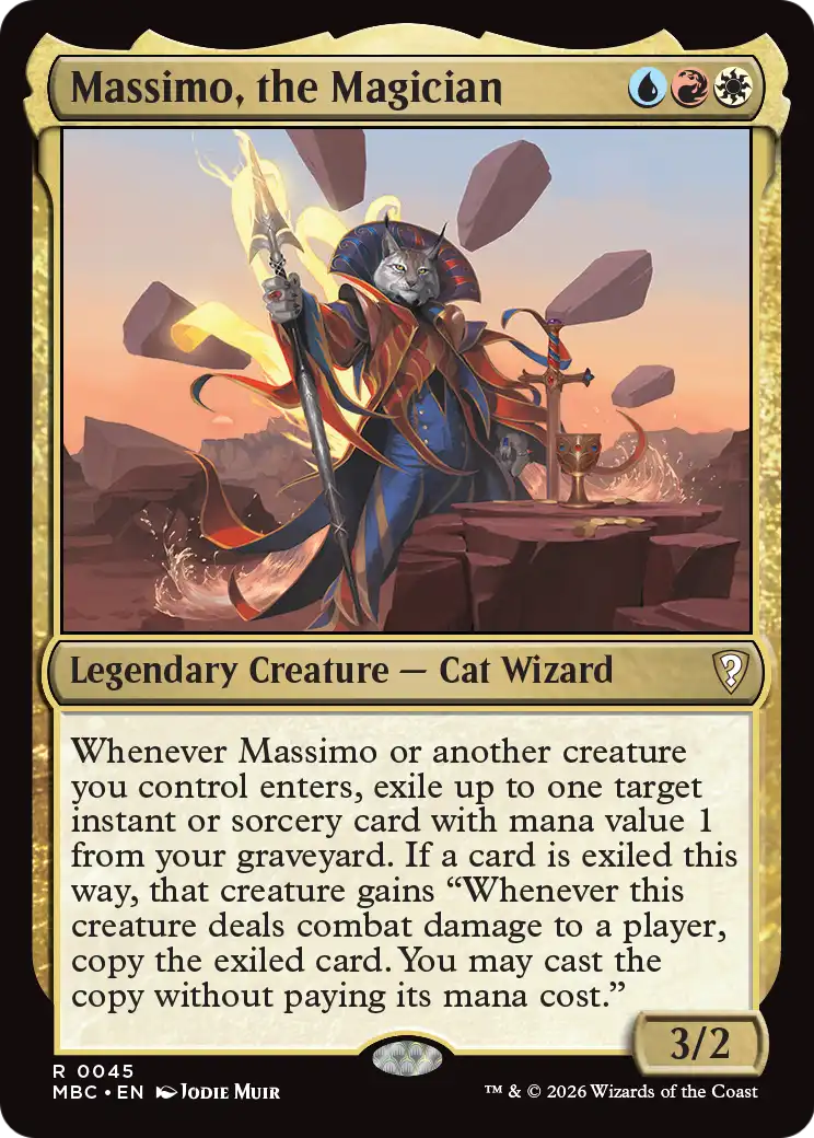 Massimo, the Magician [Mystery Booster: Commander Edition] | Exor Games New Glasgow