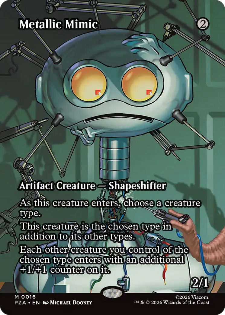 Metallic Mimic (Borderless) [Teenage Mutant Ninja Turtles Eternal-Legal] | Exor Games New Glasgow