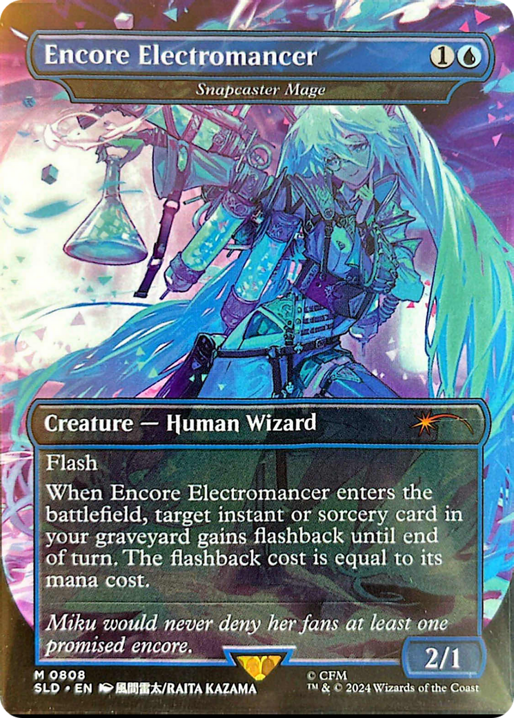 Encore Electromancer - Snapcaster Mage [Secret Lair Drop Series] | Exor Games New Glasgow