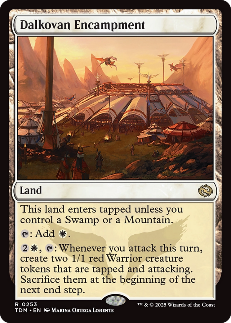 Dalkovan Encampment [Tarkir: Dragonstorm] | Exor Games New Glasgow