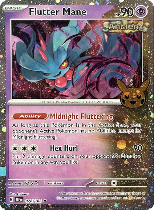 Flutter Mane (078/162) (Cosmos Holo) [Trick or Trade 2024] | Exor Games New Glasgow